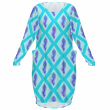 Charger l'image dans la galerie, Robe mode femme manches longues avec poches ZO personnalisé avec photo texte prénom (conception une image)