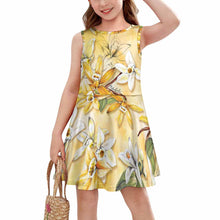 Charger l'image dans la galerie, Robe sans manches fille F12Q personnalisé avec photo texte prénom (conception une image)