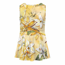 Charger l'image dans la galerie, Robe sans manches fille F12Q personnalisé avec photo texte prénom (conception une image)