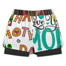 Charger l'image dans la galerie, Maillot de bain pour hommes SDS076 short de plage de sport personnalisée avec prénom motif texte (conception multi-images)