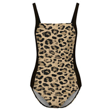 Charger l'image dans la galerie, Maillot de bain 1 pièce pour femme à col carré SDS505 personnalisé avec photo texte prénom (conception une image)