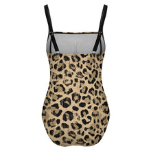 Charger l'image dans la galerie, Maillot de bain 1 pièce pour femme à col carré SDS505 personnalisé avec photo texte prénom (conception une image)