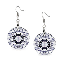 Charger l'image dans la galerie, Pendentif boucle d'oreille en bois personnalisé avec photo texte