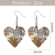 Charger l'image dans la galerie, Pendentif boucle d'oreille en bois personnalisé avec photo texte