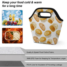 Charger l'image dans la galerie, Sac à déjeuner portable personnalisée avec prénom motif texte (conception multi-images)