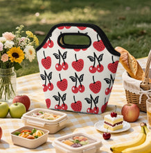 Charger l'image dans la galerie, Sac à déjeuner portable personnalisée avec prénom motif texte (conception multi-images)