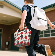 Charger l'image dans la galerie, Sac à déjeuner portable personnalisée avec prénom motif texte (conception multi-images)