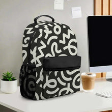 Charger l'image dans la galerie, Sac à dos décontracté XB0604193 personnalisée avec prénom motif texte