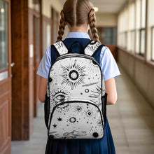 Charger l'image dans la galerie, Sac à dos grande capacité 44 x 32 x 19 cm personnalisée avec prénom motif texte