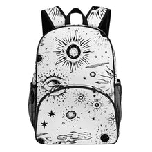 Charger l'image dans la galerie, Sac à dos grande capacité 44 x 32 x 19 cm personnalisée avec prénom motif texte