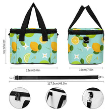 Charger l'image dans la galerie, Sac à lunch / Sac isotherme portable personnalisé avec photo texte prénom