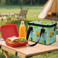 Charger l'image dans la galerie, Sac à lunch / Sac isotherme portable personnalisé avec photo texte prénom