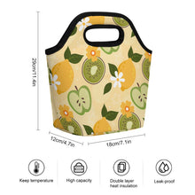 Charger l'image dans la galerie, Sac à lunch portable personnalisé avec photo texte prénom (conception une image)