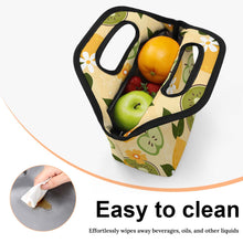 Charger l'image dans la galerie, Sac à lunch portable personnalisé avec photo texte prénom (conception une image)