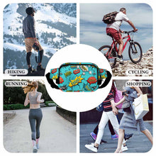 Charger l'image dans la galerie, Sac banane carré double épaisseur XB0610007 pour homme et femme personnalisé avec photo texte prénom