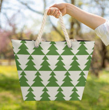 Charger l'image dans la galerie, Sac cabas grande capacité en corde de chanvre personnalisée avec prénom motif texte (conception multi-images)