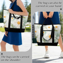 Charger l'image dans la galerie, Sac cabas isotherme grande capacité XB0601064 personnalisé avec photo texte prénom (conception une image)