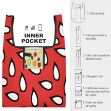 Charger l'image dans la galerie, Sac pliable / Cabas de courses pliable XB0601017 personnalisée avec prénom motif texte (conception multi-images)