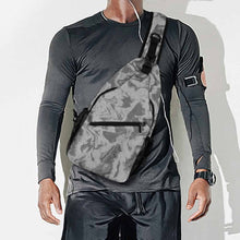 Charger l'image dans la galerie, Sac à bandoulière unisexe sac de poitrine personnalisé avec photo texte prénom