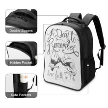 Charger l'image dans la galerie, Sac à dos personnalisé pour étudiant 16 pouces à double compartiment