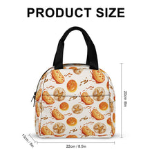 Charger l'image dans la galerie, Sac à lunch étanche isolé portable de grande capacité personnalisé avec photo texte prénom (conception une image)