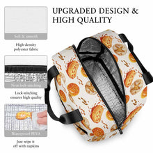 Charger l'image dans la galerie, Sac à lunch étanche isolé portable de grande capacité personnalisé avec photo texte prénom (conception une image)