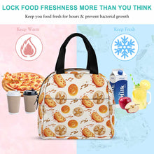 Charger l'image dans la galerie, Sac à lunch étanche isolé portable de grande capacité personnalisé avec photo texte prénom (conception une image)