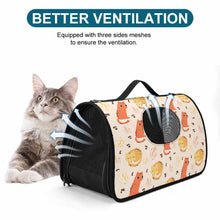 Charger l'image dans la galerie, Sac à main portable pour animaux de compagnie 45X26X23.5cm personnalisé avec photo texte prénom