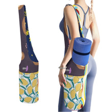 Charger l'image dans la galerie, Sac de rangement pour tapis de yoga en toile pliable personnalisé avec photo texte prénom (conception multi-images)