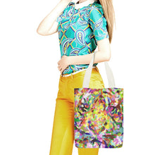 Charger l'image dans la galerie, Sac fourre-tout en toile personnalisé avec une poche interne et impression recto-verso 32×38cm