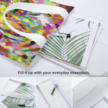 Charger l'image dans la galerie, Sac fourre-tout en toile personnalisé avec une poche interne et impression recto-verso 32×38cm