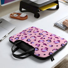 Charger l'image dans la galerie, Sac pour ordinateur portable en cuir personnalisé avec photo texte motif