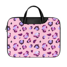 Charger l'image dans la galerie, Sac pour ordinateur portable en cuir personnalisé avec photo texte motif