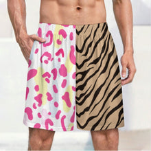 Charger l'image dans la galerie, Short pyjama Ultrasoft pour hommes LM012 personnalisée avec prénom motif texte (conception multi-images)