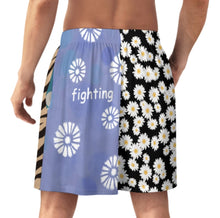 Charger l'image dans la galerie, Short pyjama Ultrasoft pour hommes LM012 personnalisée avec prénom motif texte (conception multi-images)