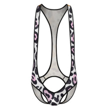 Charger l'image dans la galerie, Sous-vêtement sexy une pièce pour homme SDSQQ001 personnalisée avec prénom motif texte (conception multi-images)