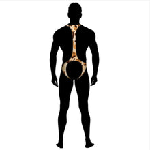 Charger l'image dans la galerie, Sous-vêtement sexy une pièce pour homme SDSQQ001 personnalisée avec prénom motif texte (conception multi-images)