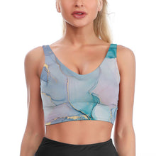 Charger l'image dans la galerie, Soutien-gorge de sport d'entraînement YJ032 femme personnalisé avec photo logo motif texte (impression des multi-images)