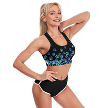Charger l'image dans la galerie, Soutien-gorge de sport yoga XG005 personnalisé avec photo et motif (conception multi-images)