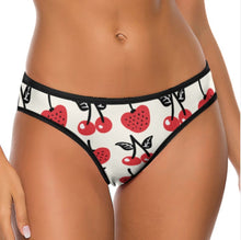 Charger l'image dans la galerie, String dos en T en soie glacée pour femme NZ207 personnalisée avec prénom motif texte (conception multi-images)