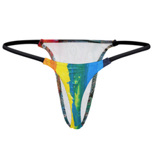 Charger l'image dans la galerie, String slip femme sexy charmant D42 personnalisé avec photo motif logo texte (impression des multi-images)