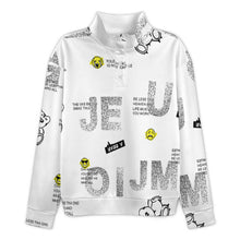 Charger l'image dans la galerie, Sweat-shirt unisexe à manches longues et col montant ANY personnalisé avec photo texte prénom