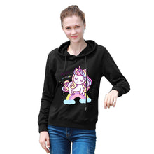 Charger l'image dans la galerie, Sweat-shirt à capuche classique décontracté pour femme avec impression sur le devant sans poche personnalisé avec photo motif texte