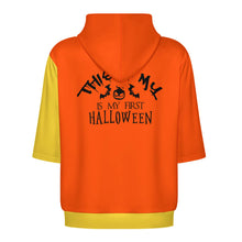 Charger l'image dans la galerie, Sweat-shirt à capuche en tissu à écailles de poisson design multi-images unisexe pour hommes et femmes demi-manche LM033 personnalisé avec photo texte prénom