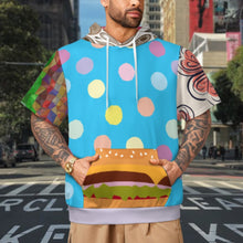 Charger l'image dans la galerie, Sweat à capuche à manches courtes LM250 pour femme et homme personnalisée avec prénom motif texte (conception multi-images)