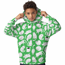 Charger l'image dans la galerie, Sweat à capuche enfant sans cordon SDS127 personnalisé avec photo texte prénom (conception une image)