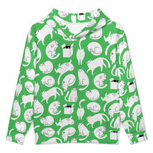 Charger l'image dans la galerie, Sweat à capuche enfant sans cordon SDS127 personnalisé avec photo texte prénom (conception une image)