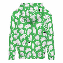 Charger l'image dans la galerie, Sweat à capuche enfant sans cordon SDS127 personnalisé avec photo texte prénom (conception une image)