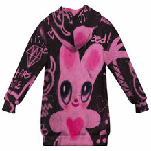 Charger l'image dans la galerie, Sweat à capuche oversize pour enfants MWZXU037 personnalisé avec photo texte prénom (conception une image)