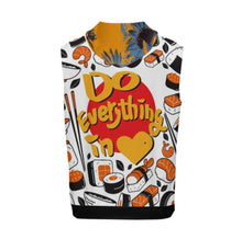 Charger l'image dans la galerie, Sweat à capuche sans manches pour homme MXLD251 personnalisée avec prénom motif texte (conception multi-images)